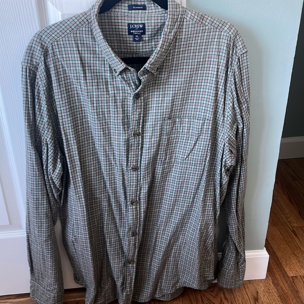 J. Crew Flannel, size XL